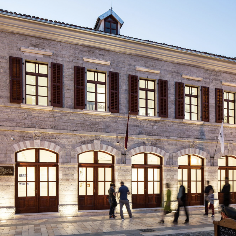 Entrance of the Marubi National Museum of Photography